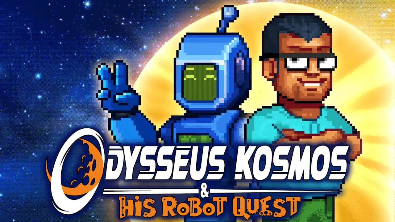 Odysseus Kosmos and his Robot Quest Logo