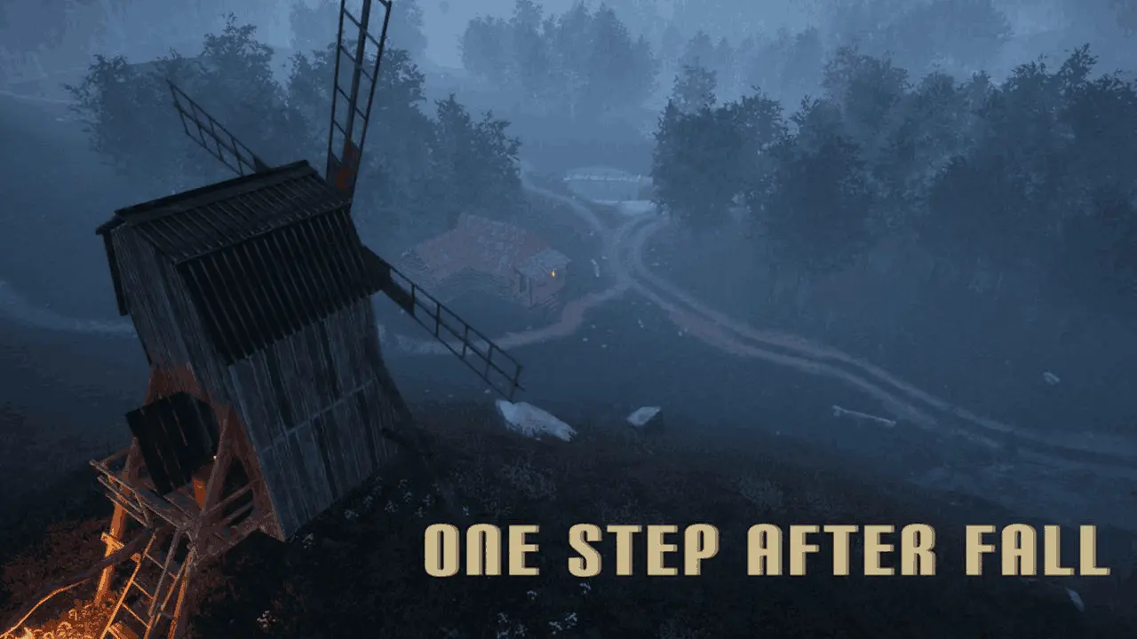 One Step After Fall Logo