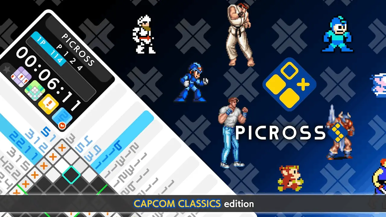 PICROSS S CAPCOM CLASSICS edition Logo