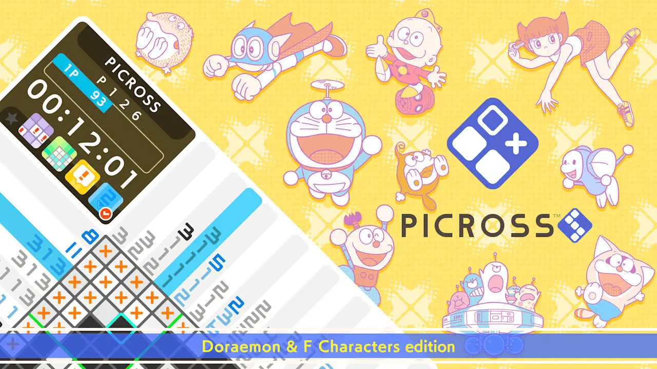 PICROSS S Doraemon & F Characters edition Logo