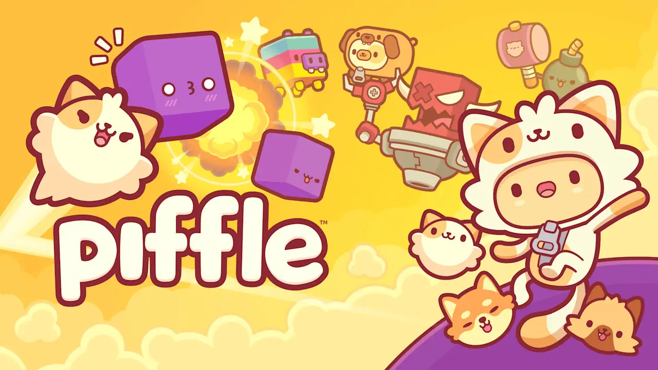 Piffle: A Cat Puzzle Adventure Logo