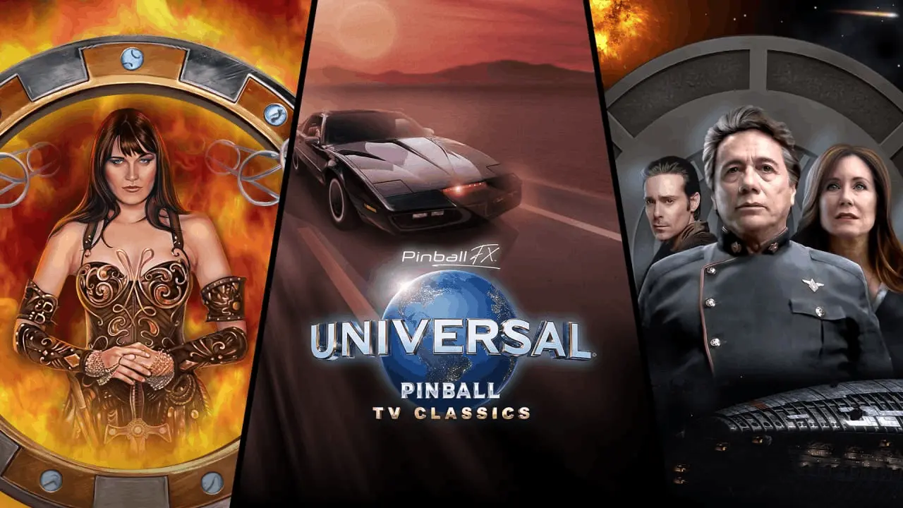 Pinball FX - Universal Pinball: TV Classics Logo