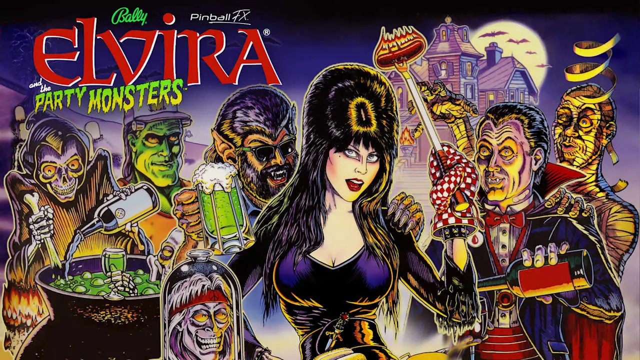 Pinball FX - Williams™ Pinball: Elvira and the Party Monsters Logo