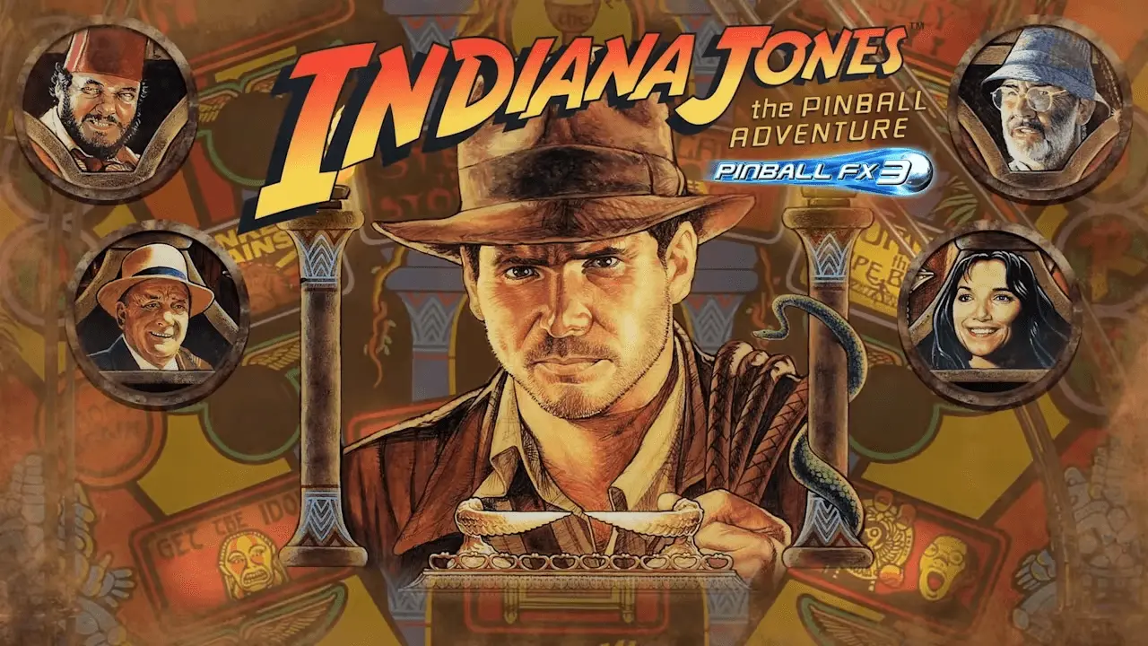 Pinball FX3 - Indiana Jones™: The Pinball Adventure Logo