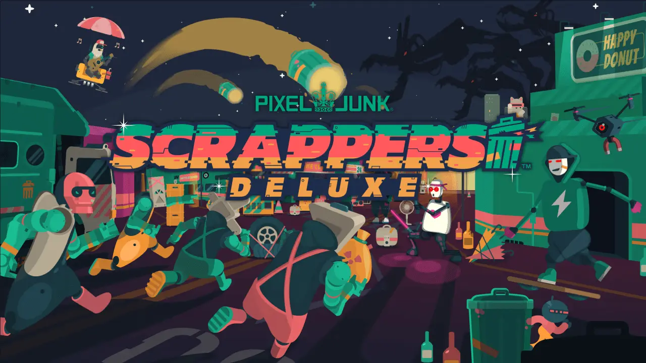PixelJunk Scrappers Deluxe Logo