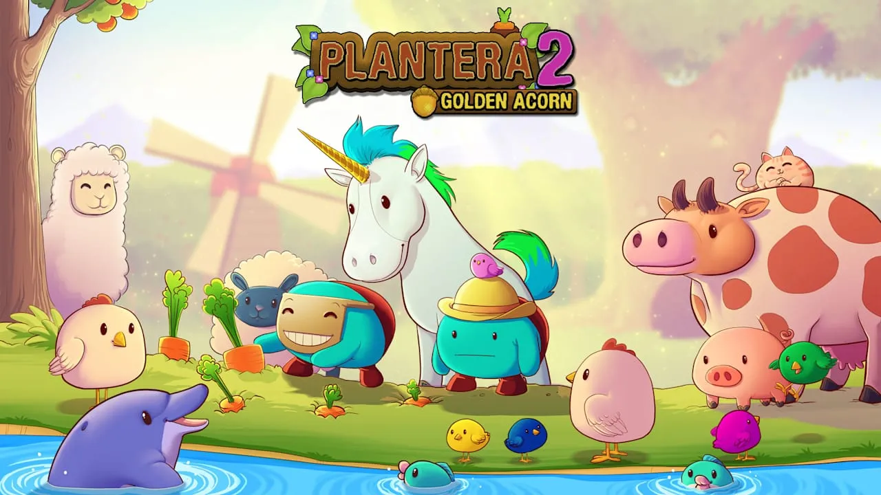 Plantera 2: Golden Acorn Logo