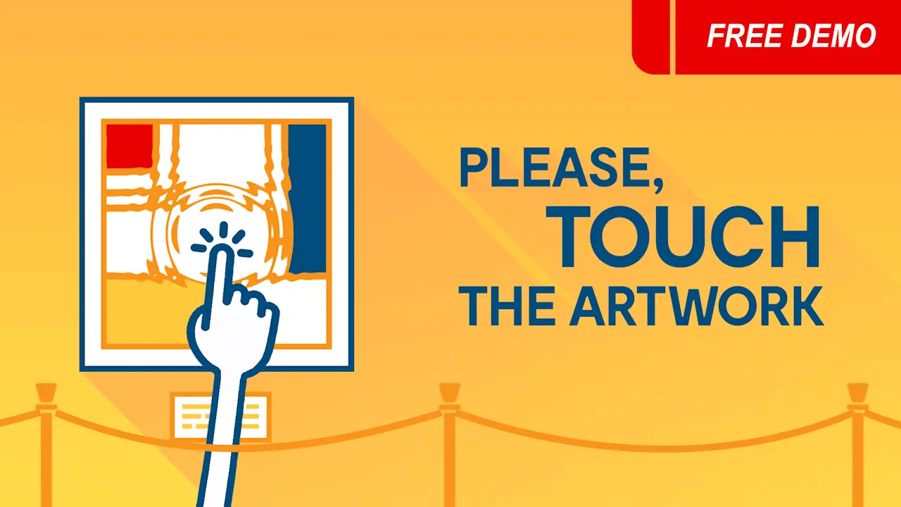 Please, Touch the Artwork Logo