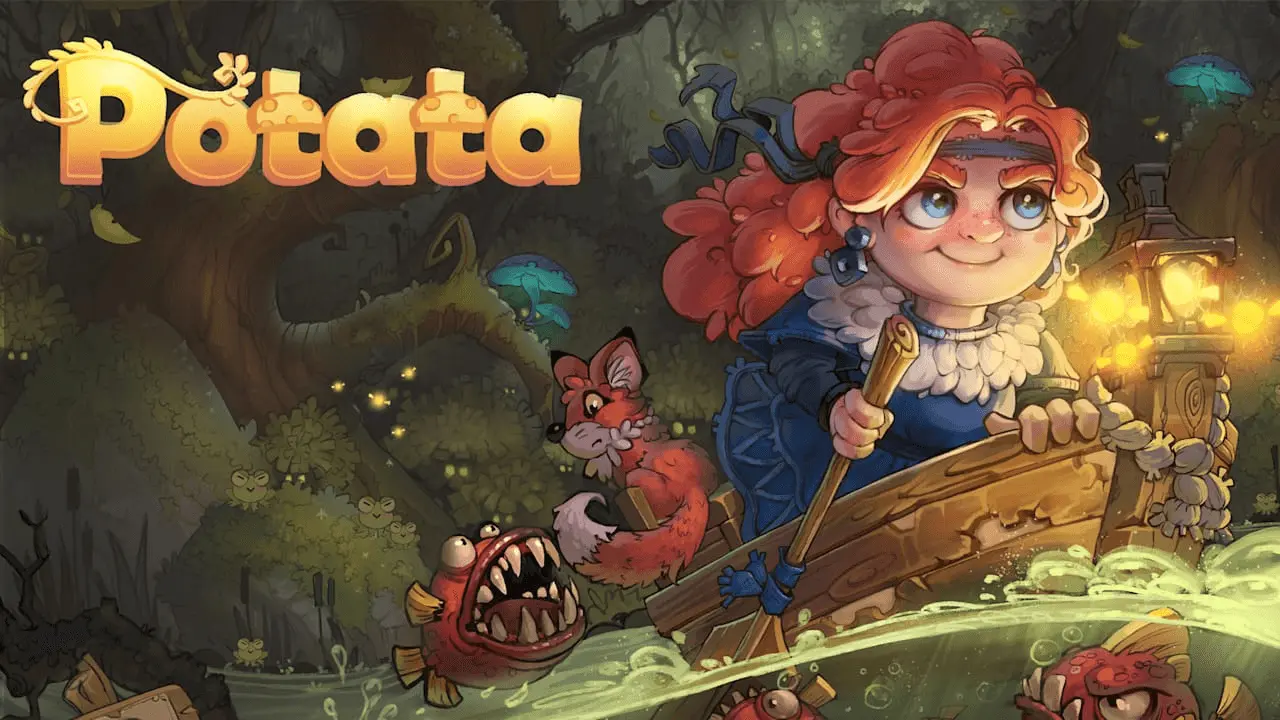 Potata: Fairy Flower Logo