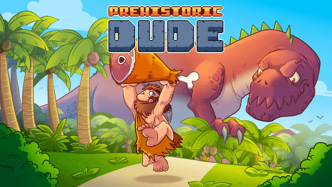 Prehistoric Dude Logo