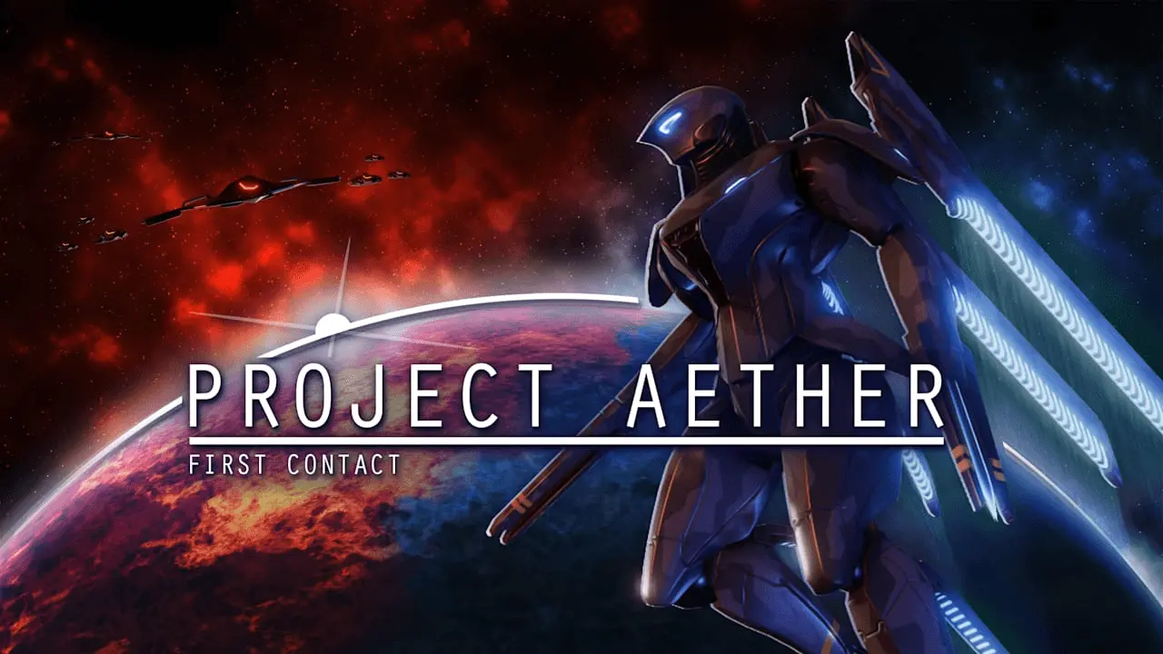 Project AETHER: First Contact Logo