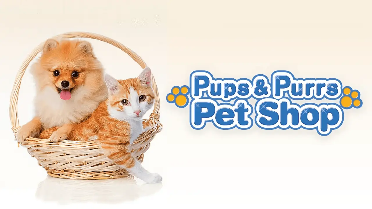 Pups & Purrs Pet Shop Logo