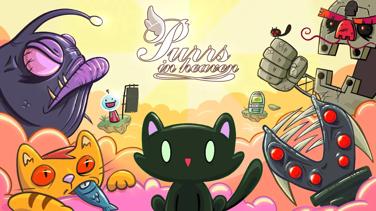 Purrs In Heaven Logo