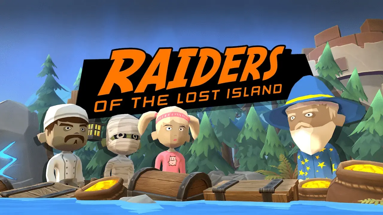 Raiders Of The Lost Island Logo
