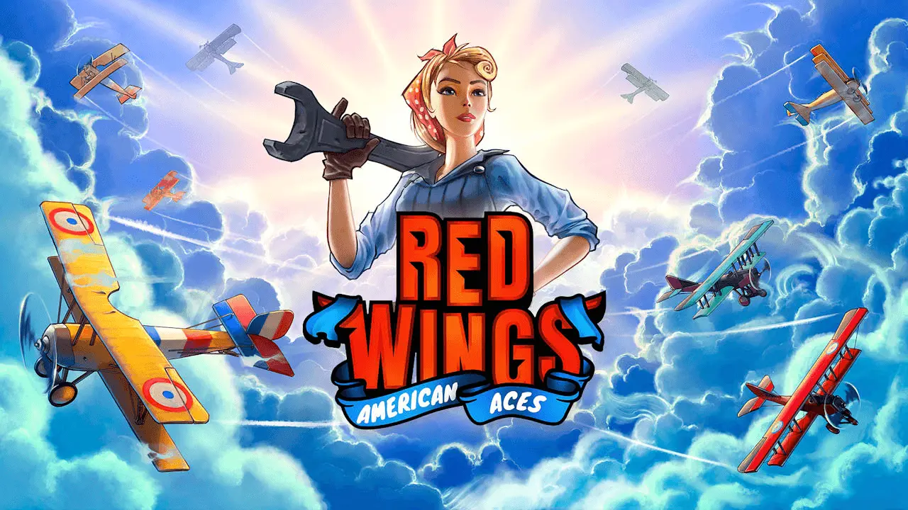 Red Wings: American Aces Logo