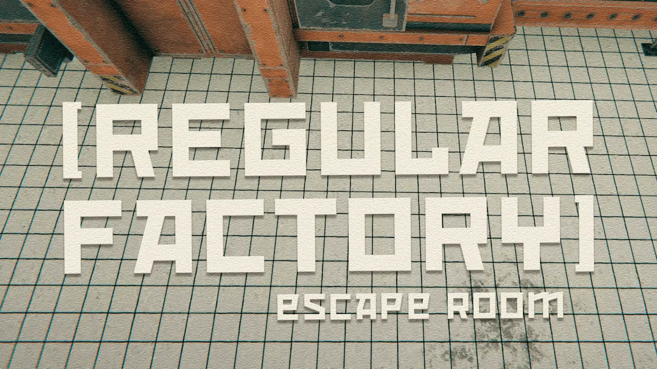 Regular Factory: Escape Room Logo