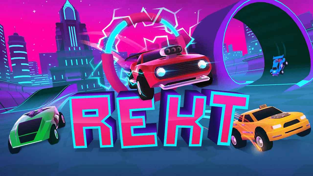 REKT! High Octane Stunts Logo
