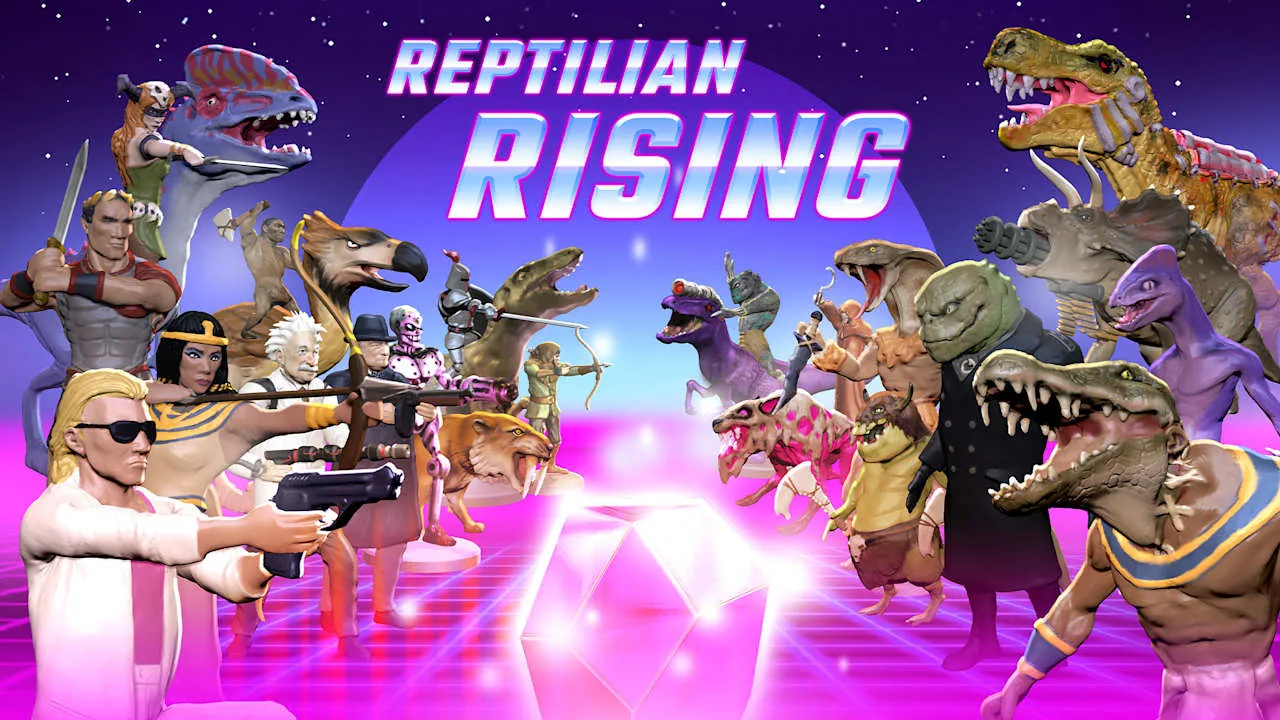 Reptilian Rising Logo