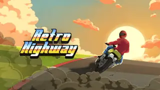 Retro Highway Banner