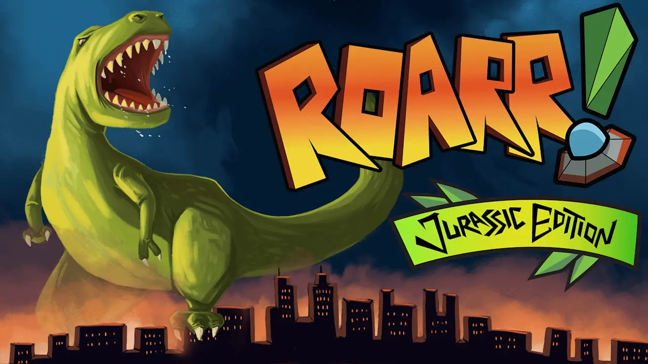 Roarr! Jurassic Edition Logo