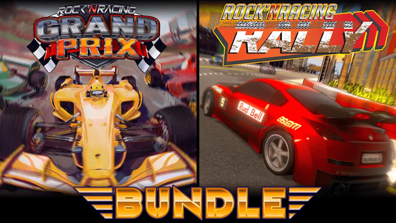 Rock 'N Racing Bundle Grand Prix & Rally Logo