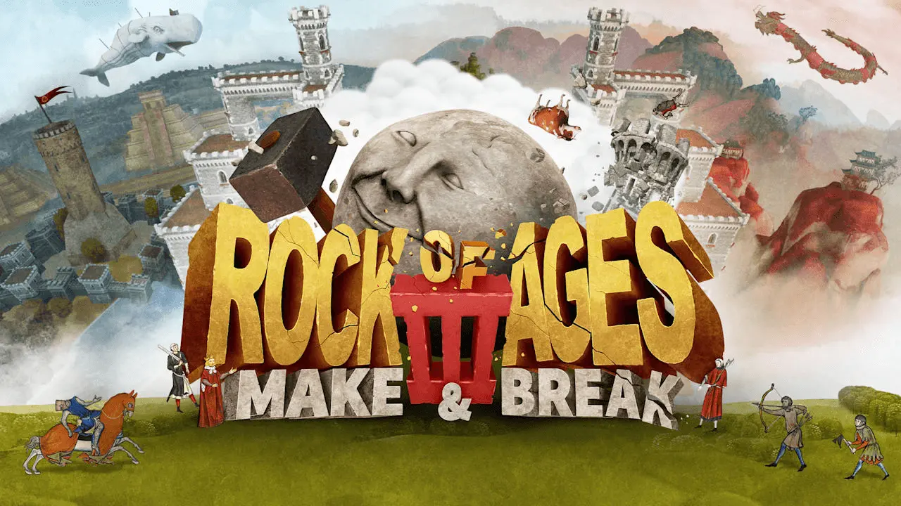 Rock of Ages 3: Make & Break Logo
