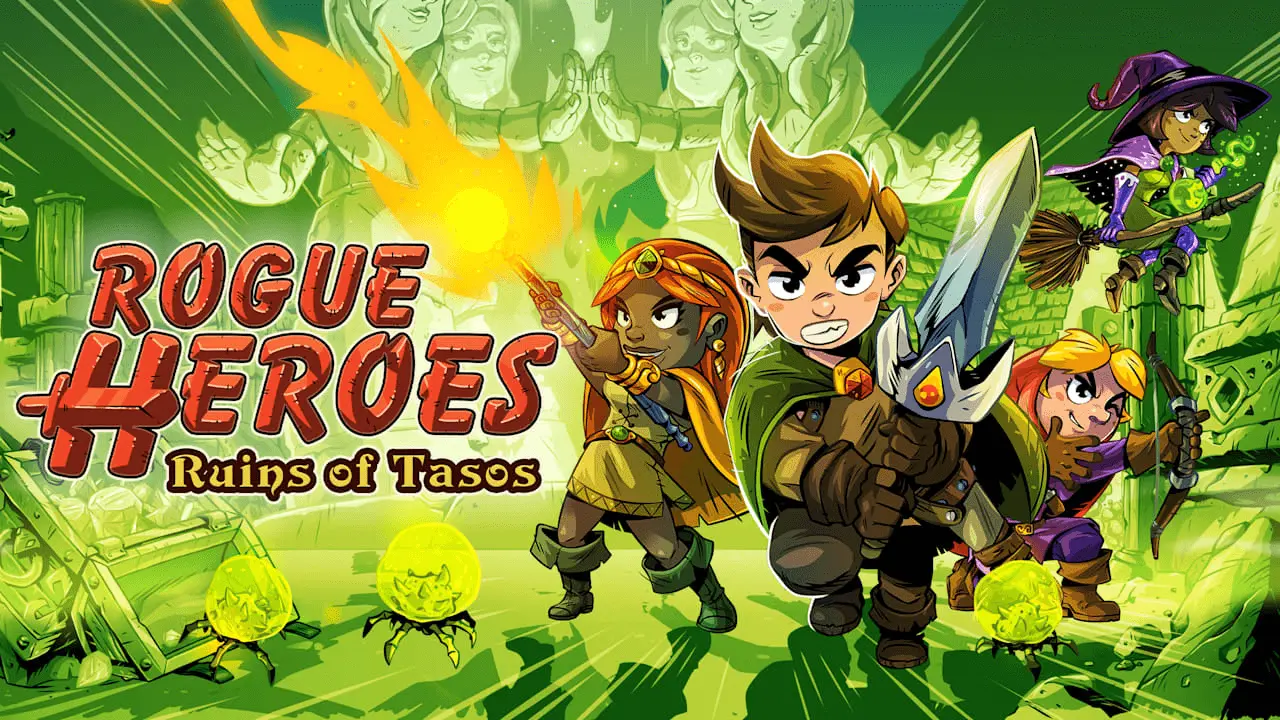 Rogue Heroes: Ruins of Tasos Logo