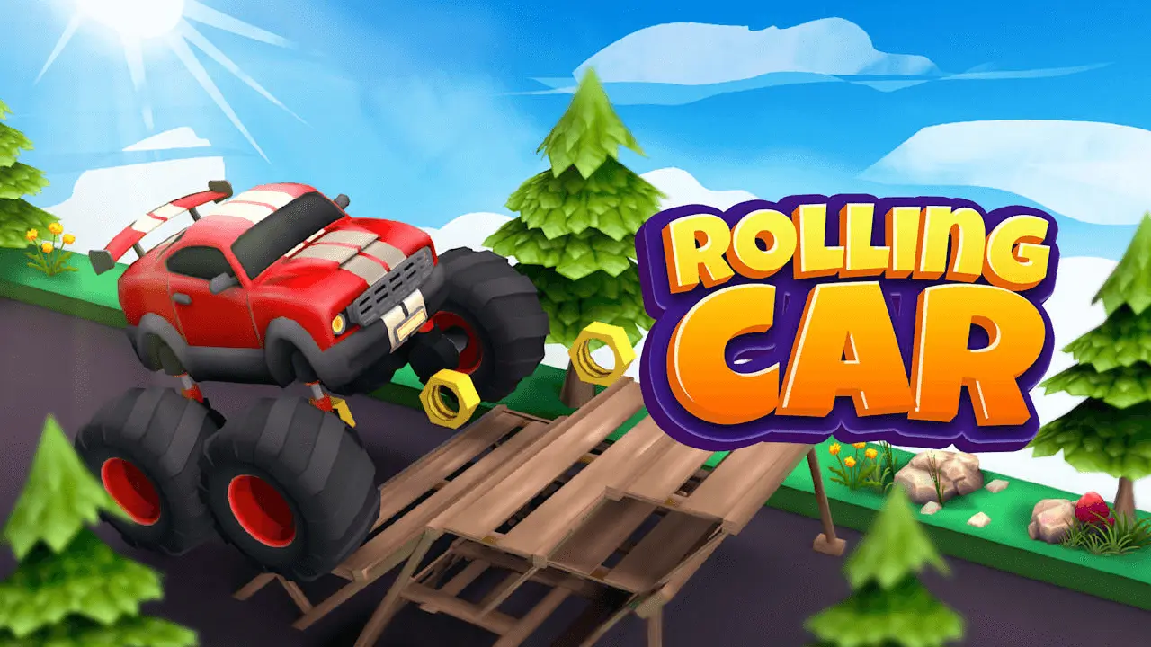 Rolling Car Logo