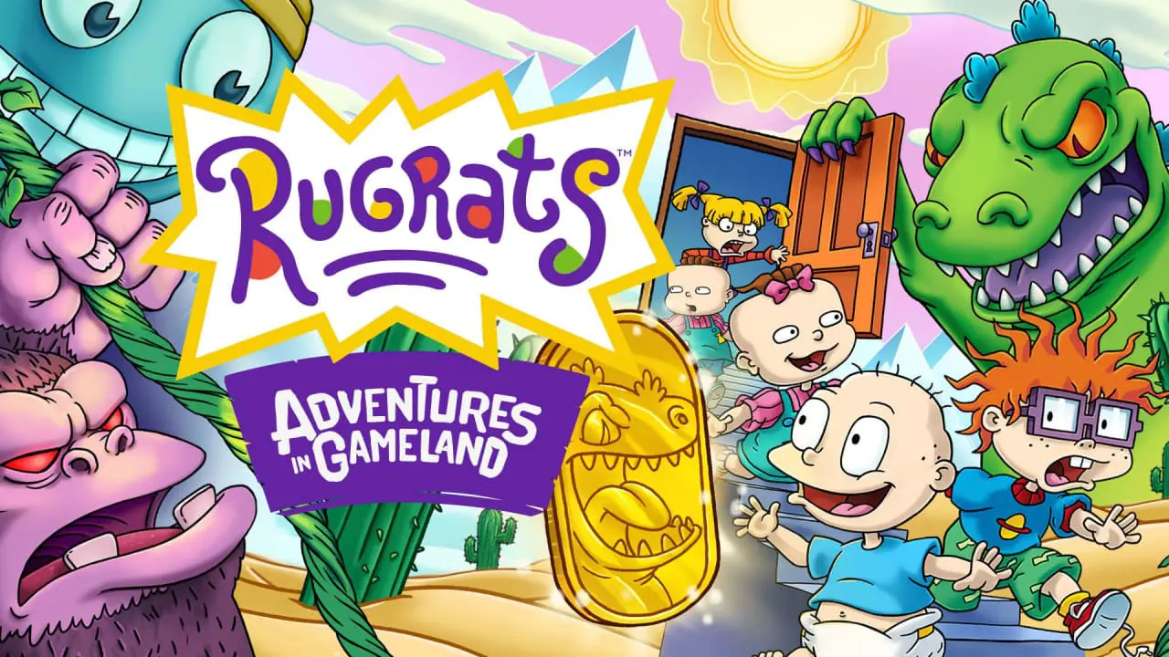 Rugrats: Adventures in Gameland Logo