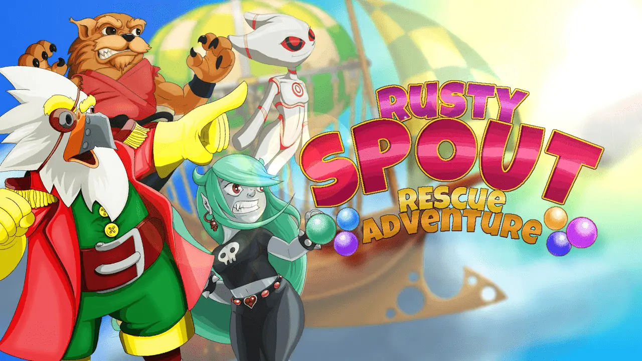 Rusty Spout Rescue Adventure Logo