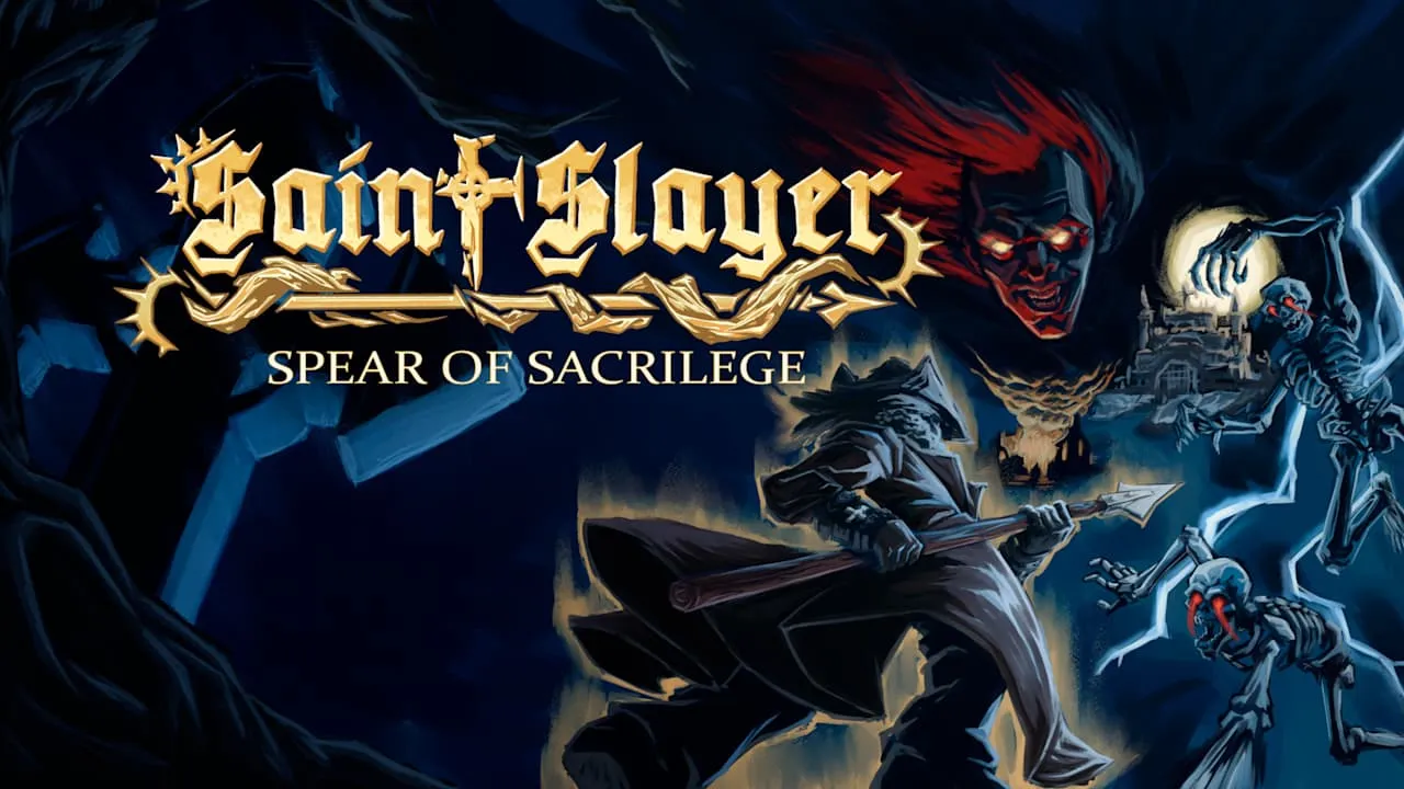 Saint Slayer: Spear of Sacrilege Logo