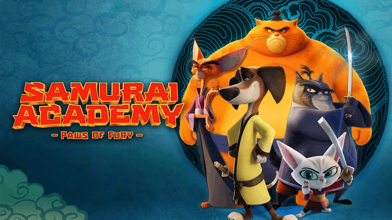 Samurai Academy: Paws of Fury Logo