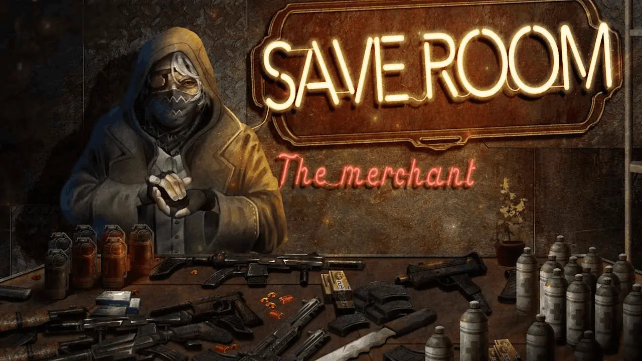 Save Room - The Merchant Logo