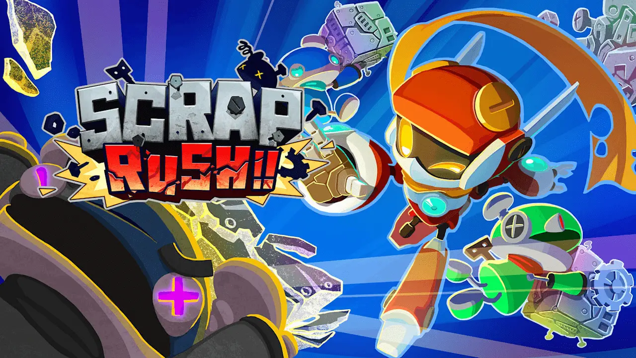SCRAP RUSH!! Logo