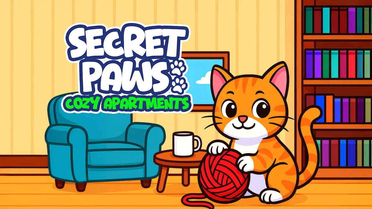 Secret Paws - Cozy Apartments Logo