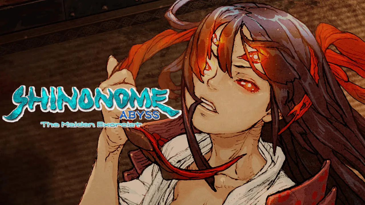 SHINONOME ABYSS The Maiden Exorcist Logo