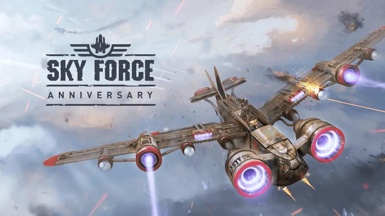 Sky Force Anniversary Logo