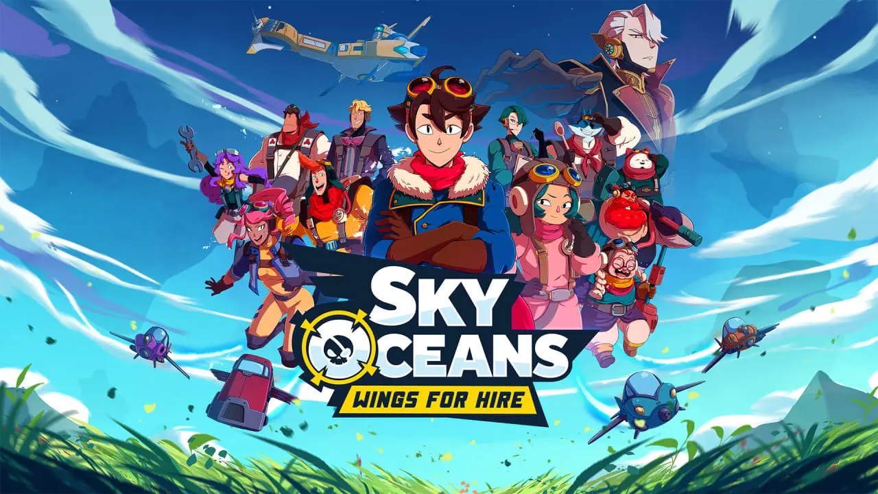 Sky Oceans: Wings for Hire Logo