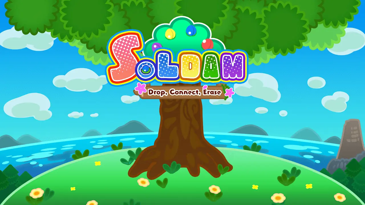 Soldam: Drop, Connect, Erase Logo