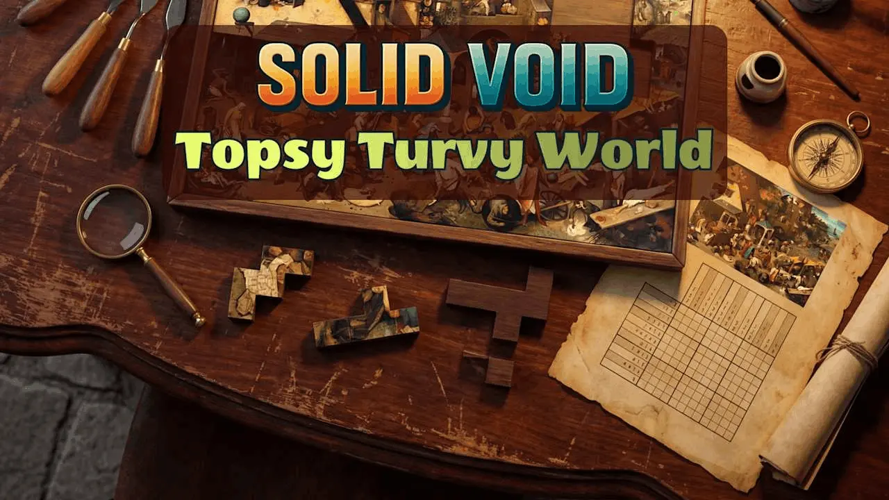 Solid Void - Topsy Turvy World Logo