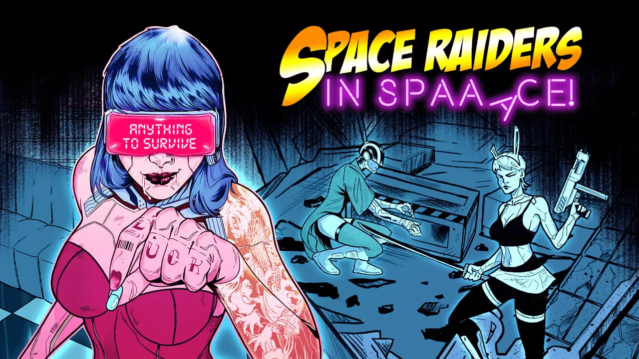 Space Raiders in Space Logo