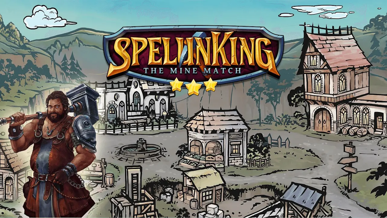 SpelunKing: The Mine Match Logo