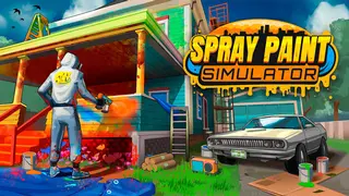 Spray Paint Simulator Banner