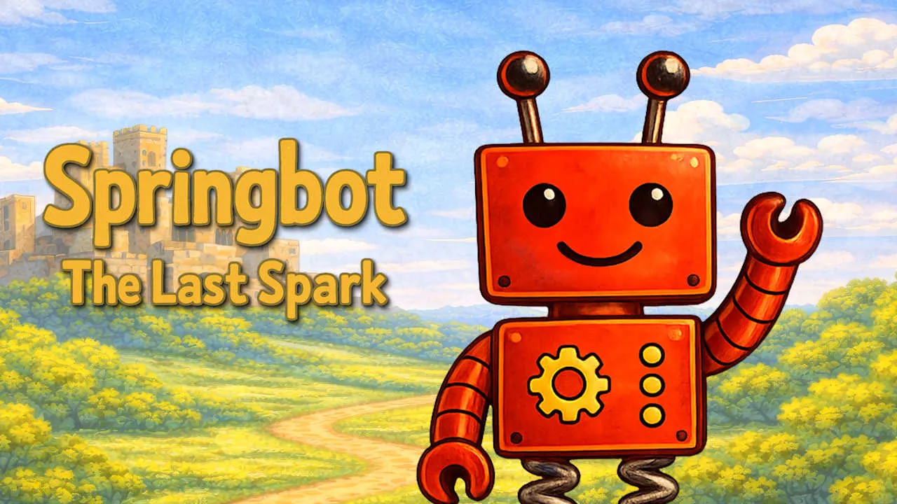 Springbot: The Last Spark Logo