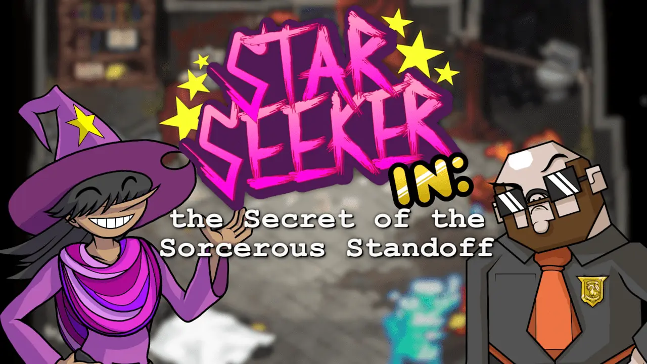 Star Seeker in: the Secret of the Sorcerous Standoff Logo