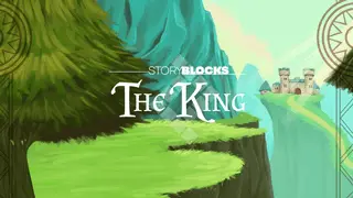 Storyblocks: The King Icon