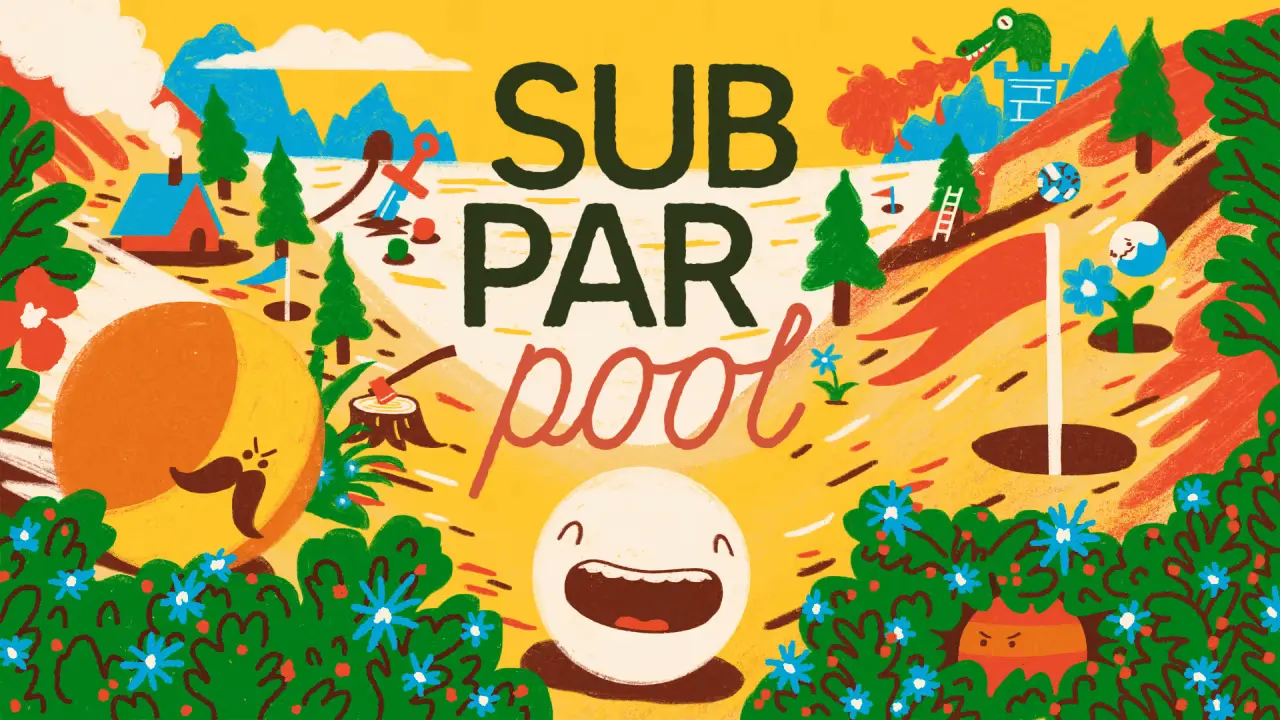 subpar pool Logo