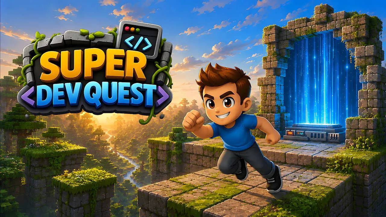 Super Dev Quest Logo