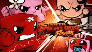 Super Meat Boy Forever Banner