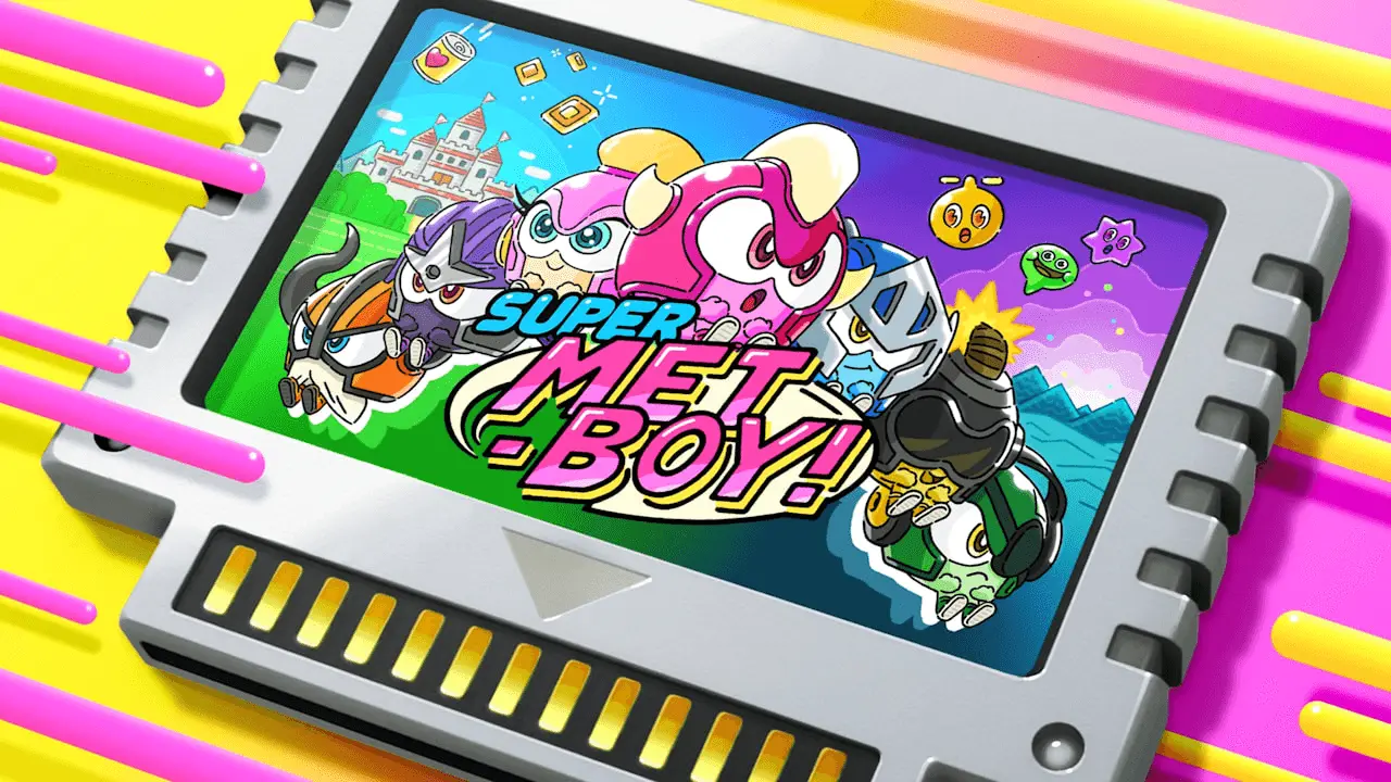 SUPER METBOY! Logo