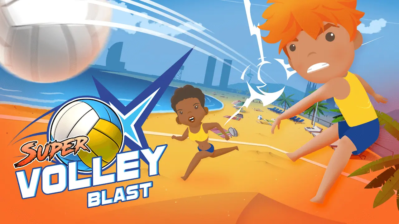 Super Volley Blast Logo